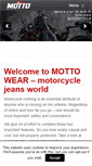 Mobile Screenshot of mottowear.com